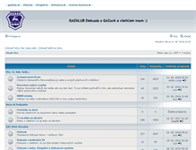 Tablet Screenshot of forum.gazklub.sk